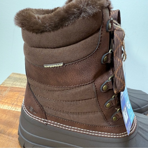 Jambu Dark Brown Waterproof Mid-Calf Boots, Women’s 11 - Picture 3 of 6